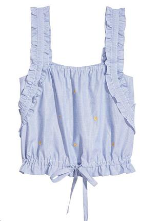 Майка, топ h&amp;m нова  10 р-ру.