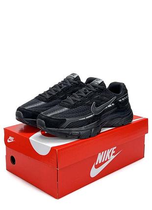 Кроссовки мужские nike initiator, черные кроссовки найк кожа замша текстиль, демисезон