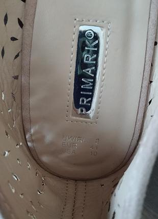Балетки primark, стелька 27 3