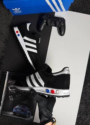Adidas la trainer black white 6
