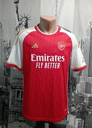 Домашняя игровая футболка adidas arsenal 23/24.