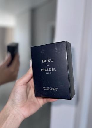 Парфуми чоловічі bleu de chanel 100 мл духи шлейфові шанель
