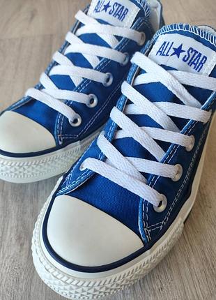Кеды converse all star low синие, оригинал унисекс
