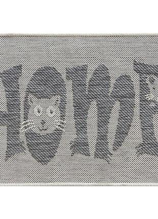 Килимок flex 50*80см welcome cat 0031 світло-сірий