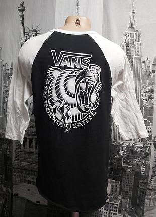 Футболка реглан від vans з графікою «california native».