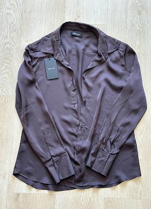 Сорочка massimo dutti сатинова (100% віскоза), нова з біркою