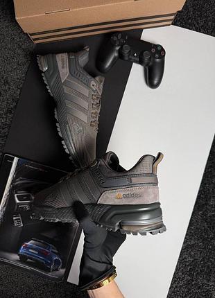Adidas marathon brown grey 6