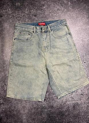 Шорти supreme baggy denim short