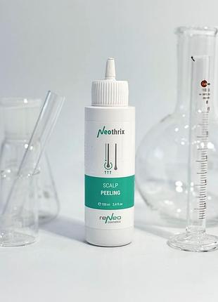Пилинг-гель для глубокого очищения кожи головы scalp peeling neothrix. объем 100 мл.