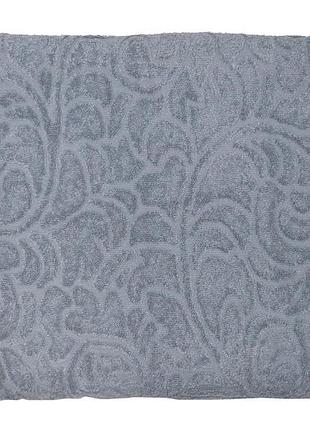 Простынь махровая parisa home - j-079 n06 серый 150*200 (400 гр/м2)