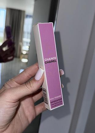 Жіночі парфуми chanel chance✨eau tendre мініатюрка 5 мл духи шлейфові