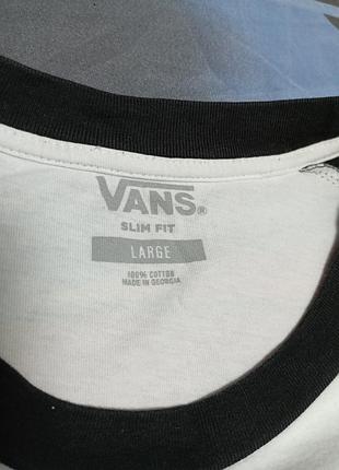 Лонгслив vans classic raglan,рукав 3/4. 6