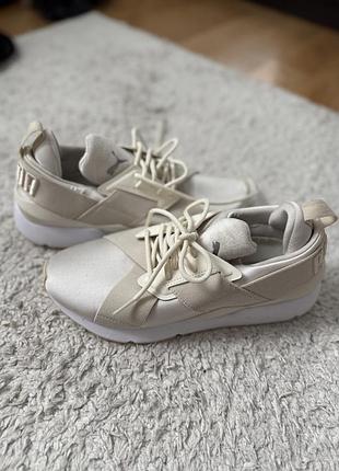 Кросівки puma muse satin ii, бежеві , 38 р