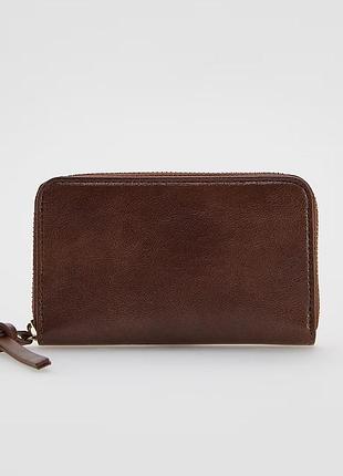 Кошелёк из искусственной кожи бренда reserved в цвете «махагон» (mahogany)