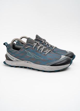 Кроссовки женские трейловые altra superior 2.0 беговые синие серые размер 38-39