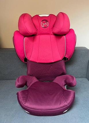 Дитяче автокрісло cybex solution q3-fix 15-36 кг