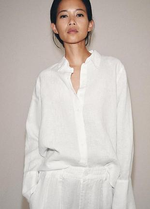 Рубашка zw collection из 100% льна