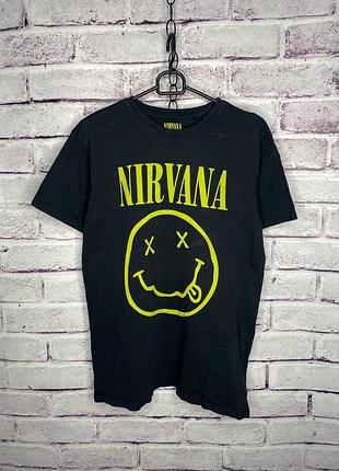 Футболка вінтажна nirvana