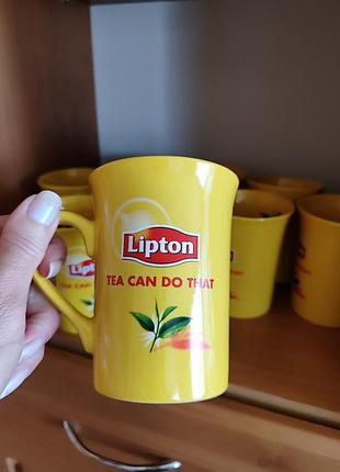 Набор кружек с логотипом lipton