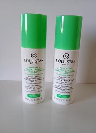 Collistar special perfect body multi-active deodorant 24 hours дезодорант-спрей 100 мл.