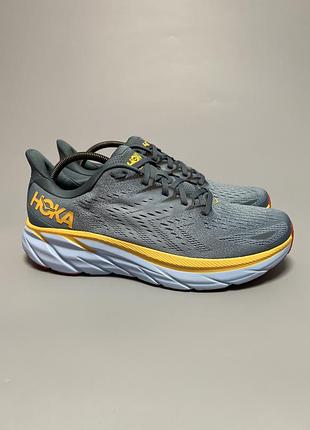 Чоловічі бігові кросівки hoka one one clifton 8 оригінал 1119393 gbms