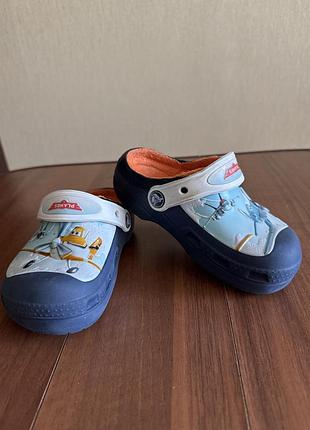 Сабо crocs disney planes pixar с меховой подкладкой с10