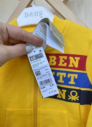 Benetton нова кофта 3-6 міс 3