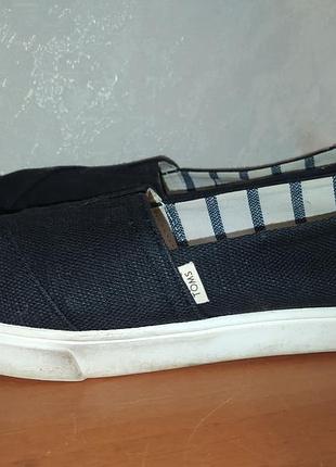 Мокасины toms w8 (25 см)