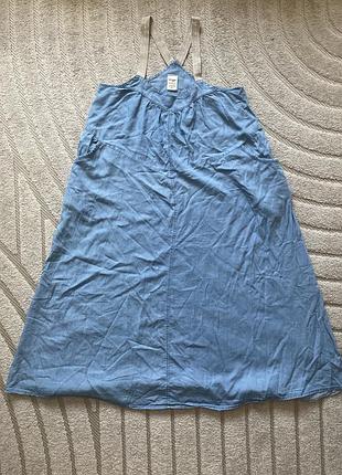 Сарафан з тонкого коттону, oversize