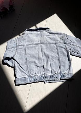 Джинсова куртка zara дитяча 4
