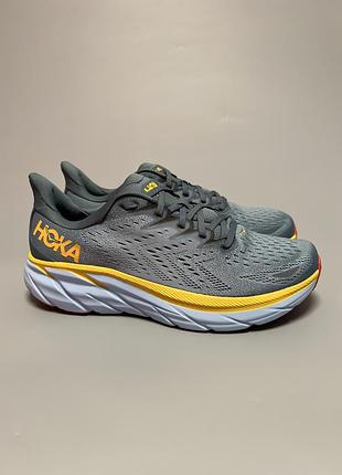 Чоловічі бігові кросівки hoka one one clifton 8 оригінал 1119393 gbms