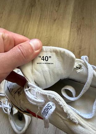 Кеди off white оригінал 9