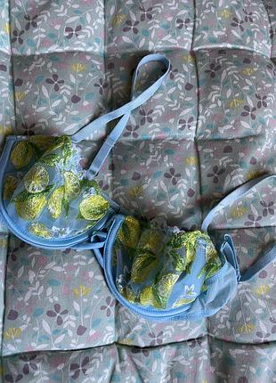 Ліф victorias secret c70 лимонний принт