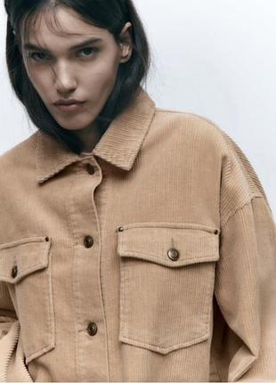 Вельветова сорочка zara