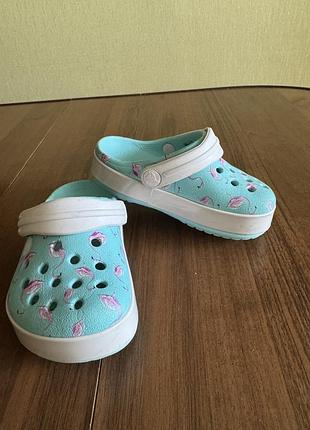 Сабо crocs crocband™ seasonal graphic clog розмір с5