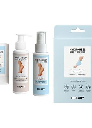 Комплекс от трещин, сухости и неприятного запаха стоп hillary cracked heel repair, dryness relief & odor control complex