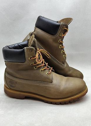 Черевики шкіряні підліткові timberland 38р