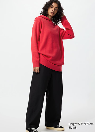 Хлопковое платье худи uniqlo