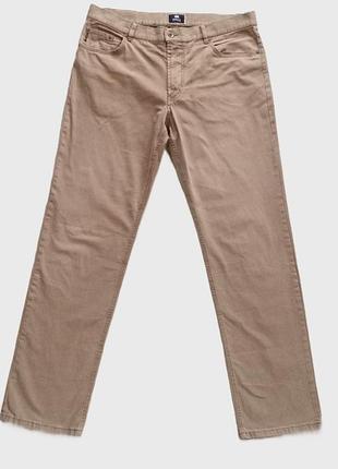 Мужские брюки-чиносы brax cooper w38 / l34 regular fit бежевые кемэл