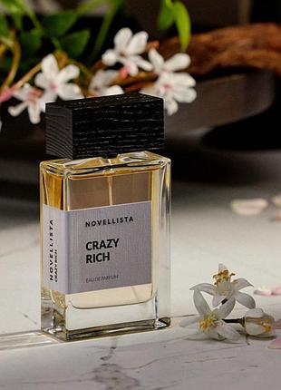 Нішева парфумована вода для жінок novellista crazy rich