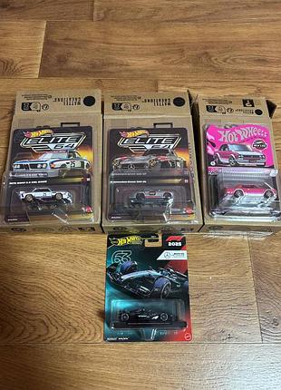 Hot wheels elite 64 rlc mustang nissan skyline amc javelin lamborghini aventador bmw 3.0 csl mercedes 300 sl petronas formula 1 хот вілс