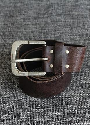 Ремень кожаный jack &amp; jones оригинал w32-36