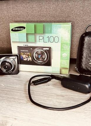 Цифровой фотоаппарат samsung pl100 с селфи экраном