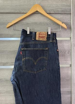 Чоловічі джинси levi’s, темно-синього кольору