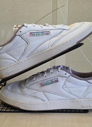 Мужские кроссовки reebok club c 85 vintage размер 45.5