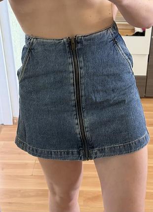 Джинсова спідниця zara