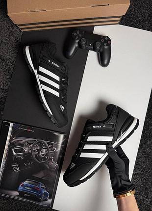 Adidas terrex 23 black white 2