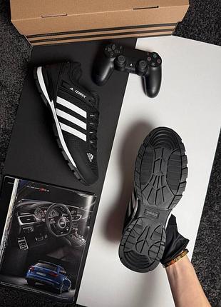 Adidas terrex 23 black white 4