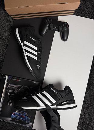 Adidas terrex 23 black white 5