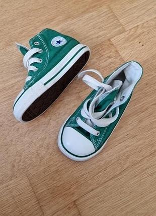 Текстильные кеды converse chuck taylor / размер 22 оригинал